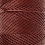 Bobina de hilo plano encerado Linhasita para macramé, 1,4 mm - Old Copper (25) x 167 m