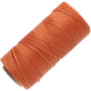 Bobina de hilo plano encerado Linhasita para macramé de 1,4 mm - Topaz (30) x 167 m