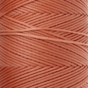 Bobina de hilo plano encerado Linhasita para macramé de 1,4 mm - Terracota (35) x 167 m