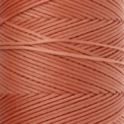 Bobina de hilo plano encerado Linhasita para macramé de 1,4 mm - Terracota (35) x 167 m
