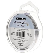 0,81 mm Hilo artístico - Acero inoxidable 304 x13,7m|raw }}