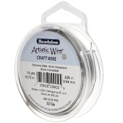 0.64 mm Hilo artístico - Acero inoxidable 304 x13.7m