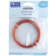 Alambre de cobre redondo 1,6 mm Artistic Wire - Natural x3,1m
