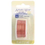 Alambre de cobre redondo 0,64 mm Artistic Wire - Natural x7,3m