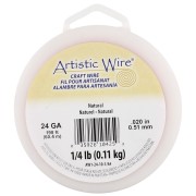 Alambre de cobre redondo 0,51 mm Artistic Wire - Natural x62,4m|raw }}