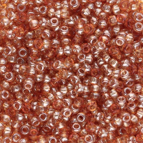 Rocaille Miyuki 11/0 55010 - Cristal Albaricoque Mediano x8g