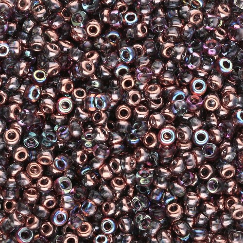 Rocaille Miyuki 11/0 55020 - Cristal Cobre Arco Iris x8g