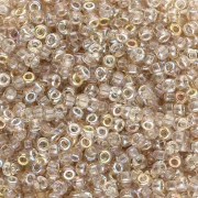 Rocaille Miyuki 11/0 55021 - Cristal Limón Arco Iris x8g