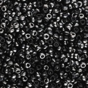 Rocaille Miyuki 11/0 55037 - Negro Cromado x8g
