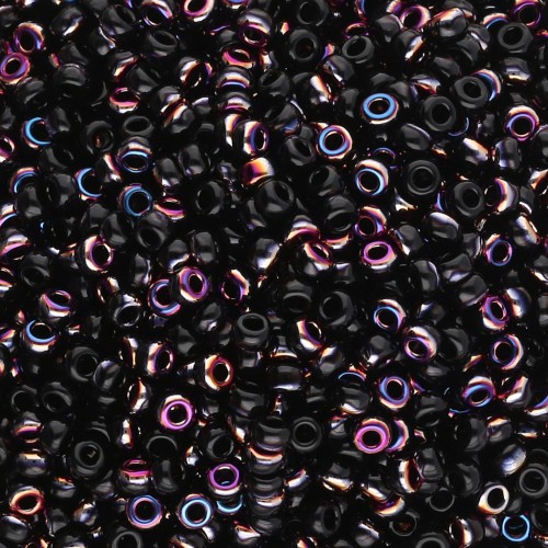 Rocaille Miyuki 11/0 55040 - Negro Sliperit x8g