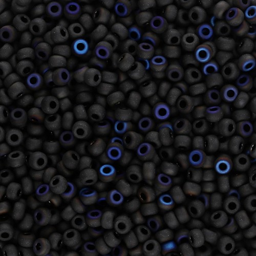 Rocaille Miyuki 11/0 55042 - Azuro Negro Mat x8g