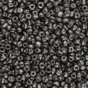 Rocaille Miyuki 11/0 55090 - Negro Picasso x8g