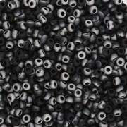 Rocaille Miyuki 11/0 55125 - Negro Cromo Mate x8g|raw }}