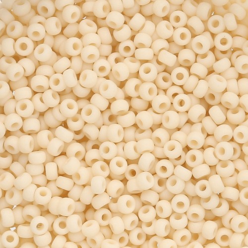 Rocalla Miyuki 11/0 492F - Opaque Cream Mat x8 g