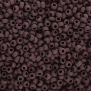 Rocalla Miyuki 11/0 409F - Chocolate mate opaco x8g