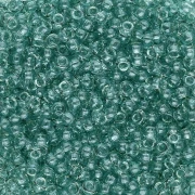 Cuentas Rocalla Miyuki 11/0 2445 - Transparente Sea Foam Luster x8 g