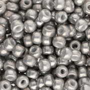 Rocaille Miyuki 6/0 1865 - Gris humo opaco brillo x8g