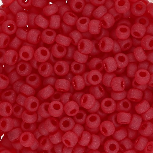 Rockery Miyuki 8/0 141F - Rubí Transparente Mate x8g
