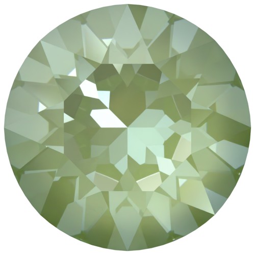 Cabujón PureCrystal 1088 8 mm - Cristal Paraíso Verde Lux x1