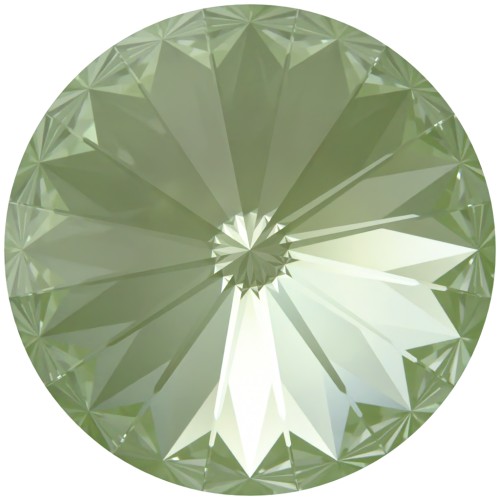 Cabujón PureCrystal 1122 Rivoli 14 mm - Cristal Paraíso Verde Lux x1