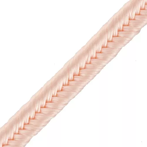 Soutache de viscosa rígida 3,5mm Light Peach x4,8m de fabricación francesa