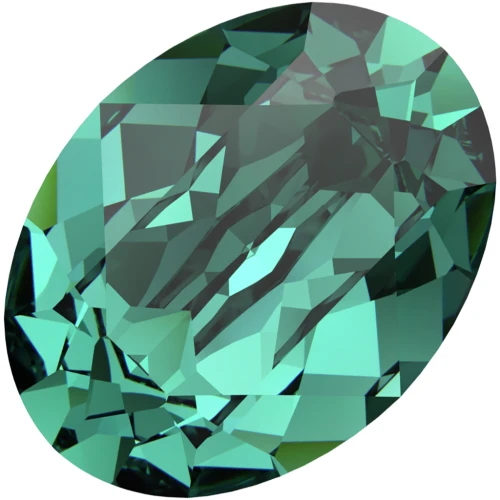 Cabujón PureCrystal 4120 8x6 mm - Verde Caribe reinventado x1