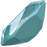 Cabujón PureCrystal 4120 14x10 mm - Cristal Paradise Blue Lux x1