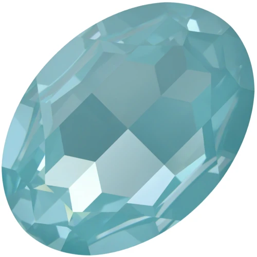 Cabujón PureCrystal 4127 30x22 mm - Cristal Paradise Blue Lux x1