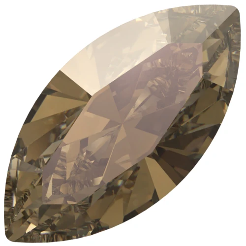 PureCrystal 4228 Gotas 6x3 mm - Cristal Bronce x4