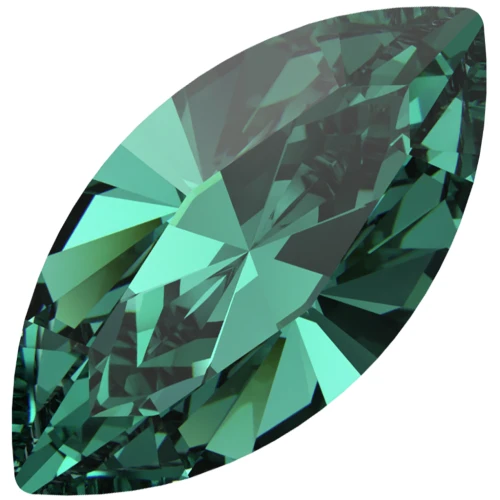PureCrystal 4228 Gotas 6x3 mm - Verde Caribe Reinventado x4