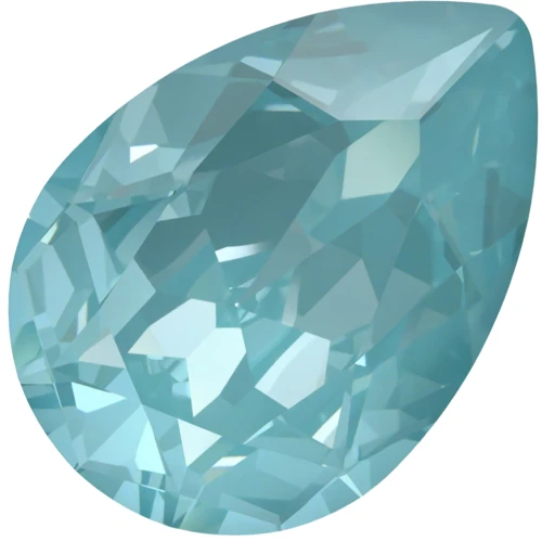 Cabujón PureCrystal 4320 14x10 mm - Cristal Paradise Blue Lux x1