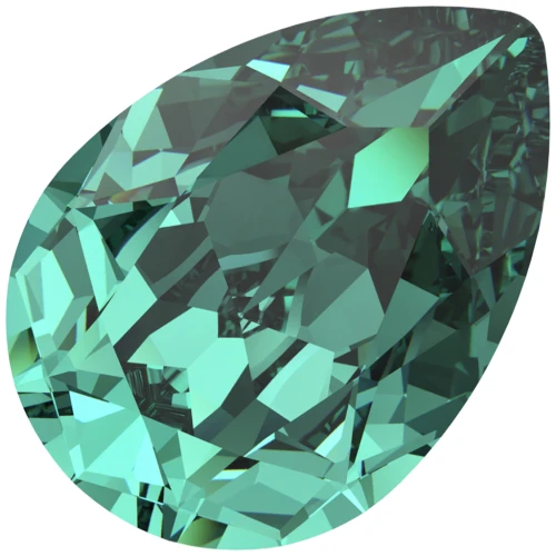 Cabujón PureCrystal 4320 14x10 mm - Verde Caribe reinventado x1