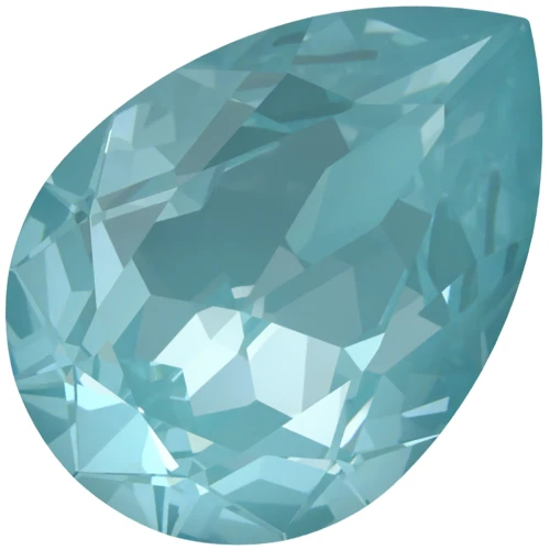 Cabujón PureCrystal 4320 18x13 mm - Cristal Paradise Blue Lux x1