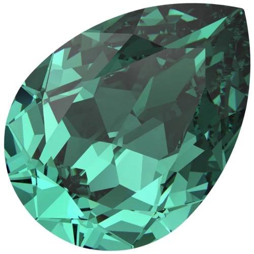 Cabujón PureCrystal 4320 18x13 mm - Verde Caribe reinventado x1
