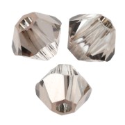 PureCrystal 5328 Peonzas de cristal de 3 mm - Cristal Bronce x50