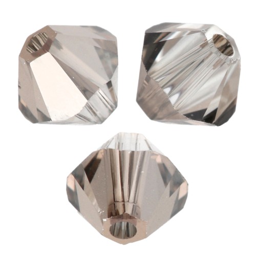 PureCrystal 5328 Peonzas de cristal de 5 mm - Cristal Bronce x20