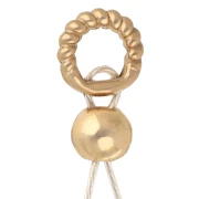 Anillos de protección trenzados de 5 mm para alambre de 0,7 mm - Acero inoxidable 316L x4