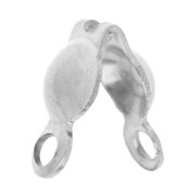 Tapa de nudo de 4 mm con anillos cerrados - Acero inoxidable 316L x4