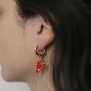 Aro redondo de 15 mm - alambre de 2,5 mm - acero inoxidable 316L x2