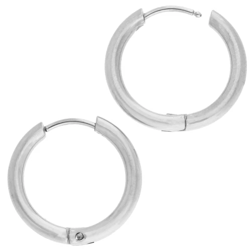 escudos redondos de 19 mm - alambre de 2,5 mm - acero inoxidable 316L x2