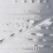 Hilo de cuchilla brillante «Au Chinois» de 3 mm - Plateado (221) x 30 m