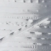 Hilo de cuchilla brillante «Au Chinois» de 3 mm - Plateado (221) x 30 m