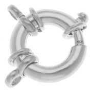 Cierre de boya de 18 mm para pulsera o collar - Plata 925 x1|raw }}