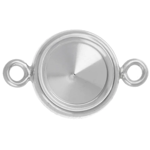 Juego de espaciadores para cabujón PureCrystal 1122 8 mm - Plata 925 x1