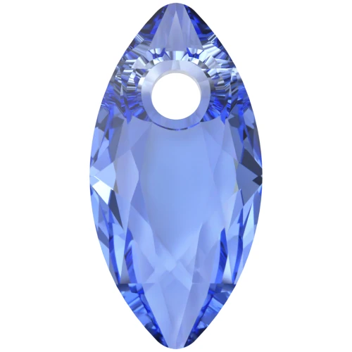 PureCrystal Corte Marquesa 6437 Colgante 9x4,5 mm - Zafiro x1