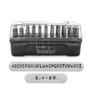 Punzones ImpressArt Signature 3 mm para acero - Alfabeto Majuscules BROOKLYN x33|raw }}