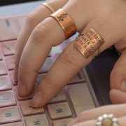 Punzones ImpressArt Signature 3 mm para acero - Letras minúsculas BROOKLYN x33