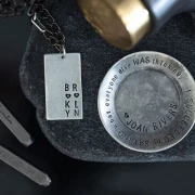 Punzones ImpressArt Signature 3 mm para acero - Letras minúsculas BROOKLYN x33