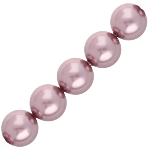 PureCrystal Perlas 5810 5 mm - Cristal Vintage Rosa Perla x15