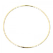 Pulsera jonc 70 mm Dorado con oro fino x1